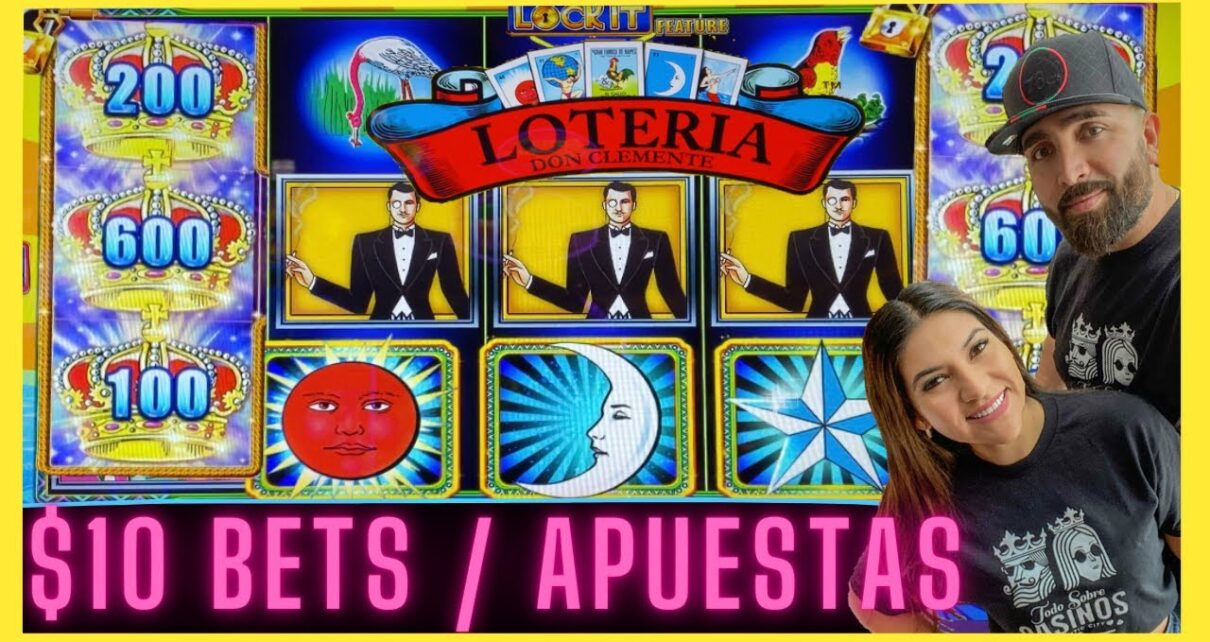 ? LOTERIA DON CLEMENTE “LA SIRENA” APUESTAS DE .00 ☀️ HARD stone CASINO AC⭐️