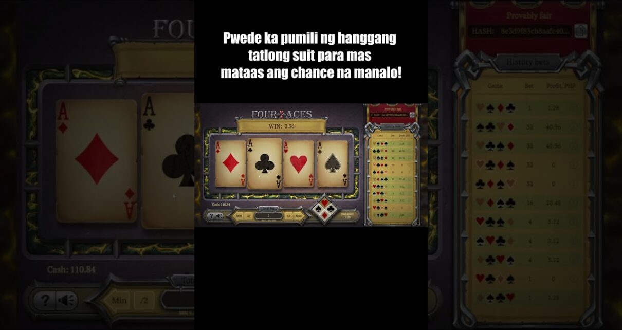 LOW BET ONLINE CASINO GAMES – FOUR ACES
