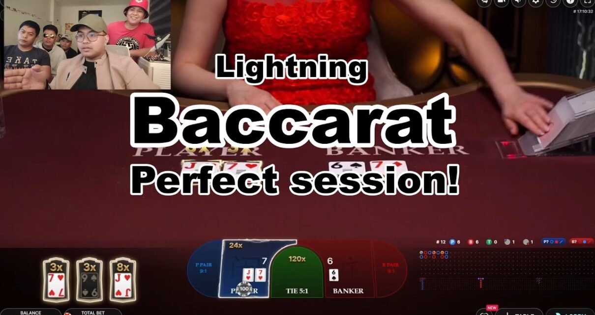 Lightning Baccarat – Anak ng chamba! #lightningbaccat #baccarat  #gcashgiveway #bigwin #onlinecasino