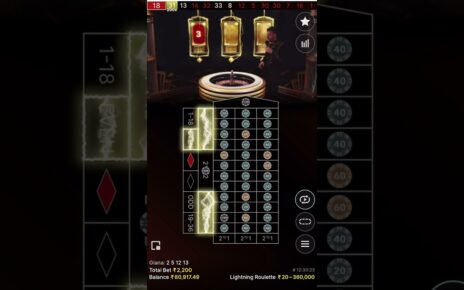 Lightning roulette winning tricks #lightningroulette #casino #onlinecasino #roulette #shorts #daily