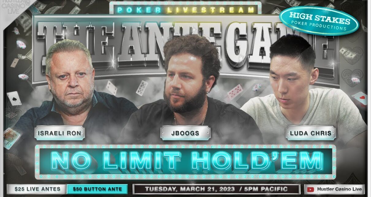 Luda Chris, JBoogs, Israeli Ron & Phora Play THE ANTE GAME – Commentary by DGAF