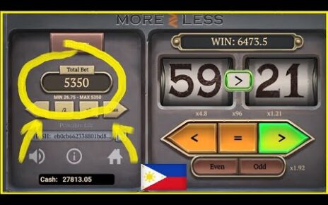 ?MY CRAZY METHOD FOR WINNING IN PHILIPPINE ONLINE CASINO FOR existent MONEY ?FAST WIN IN FAST GAME