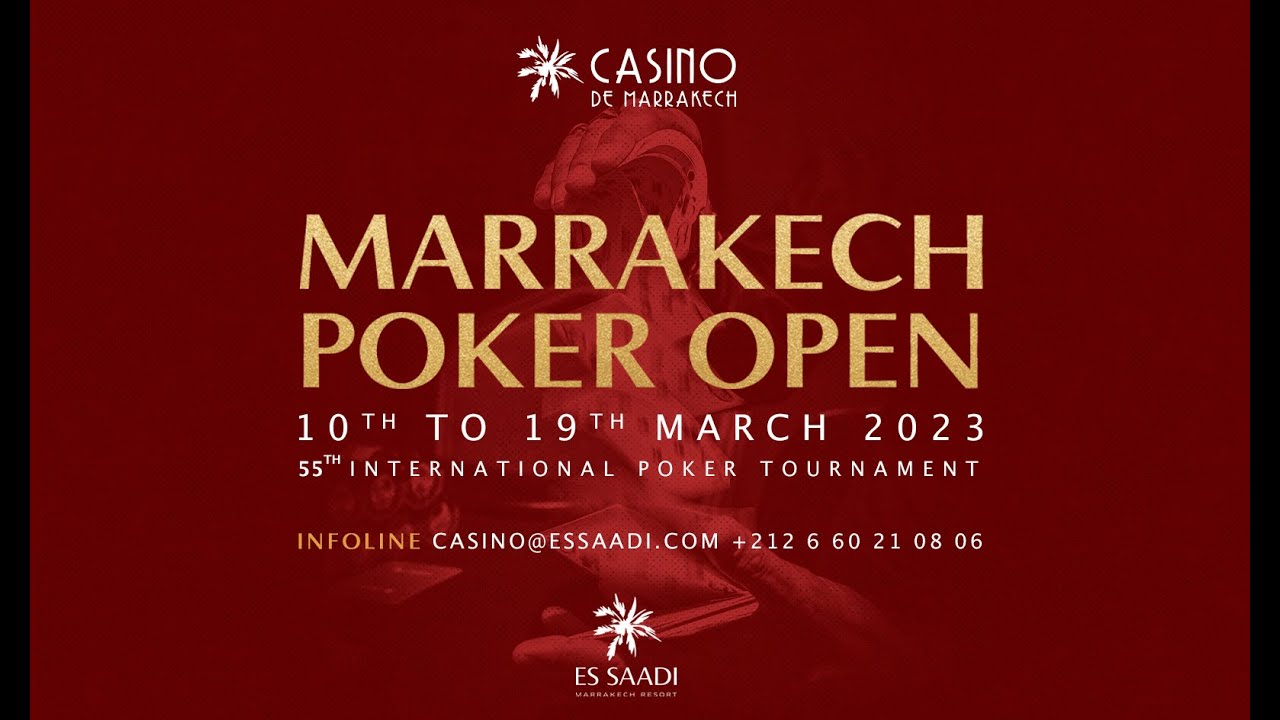 ? Marrakech Poker Open 2023 : FINAL DAY MPO MAIN EVENT - Casino de Marrakech