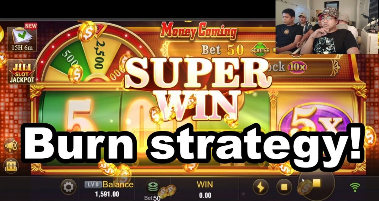 Money Coming! Burn strategy #bigwin #onlinecasino #giveaways #jili #moneycoming #gcashgiveways