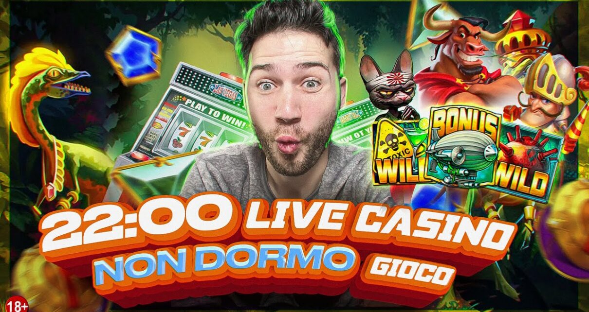 NON si BEVE ma GIOCO su SLOT ONLINE e CASINO ? – con MiKE