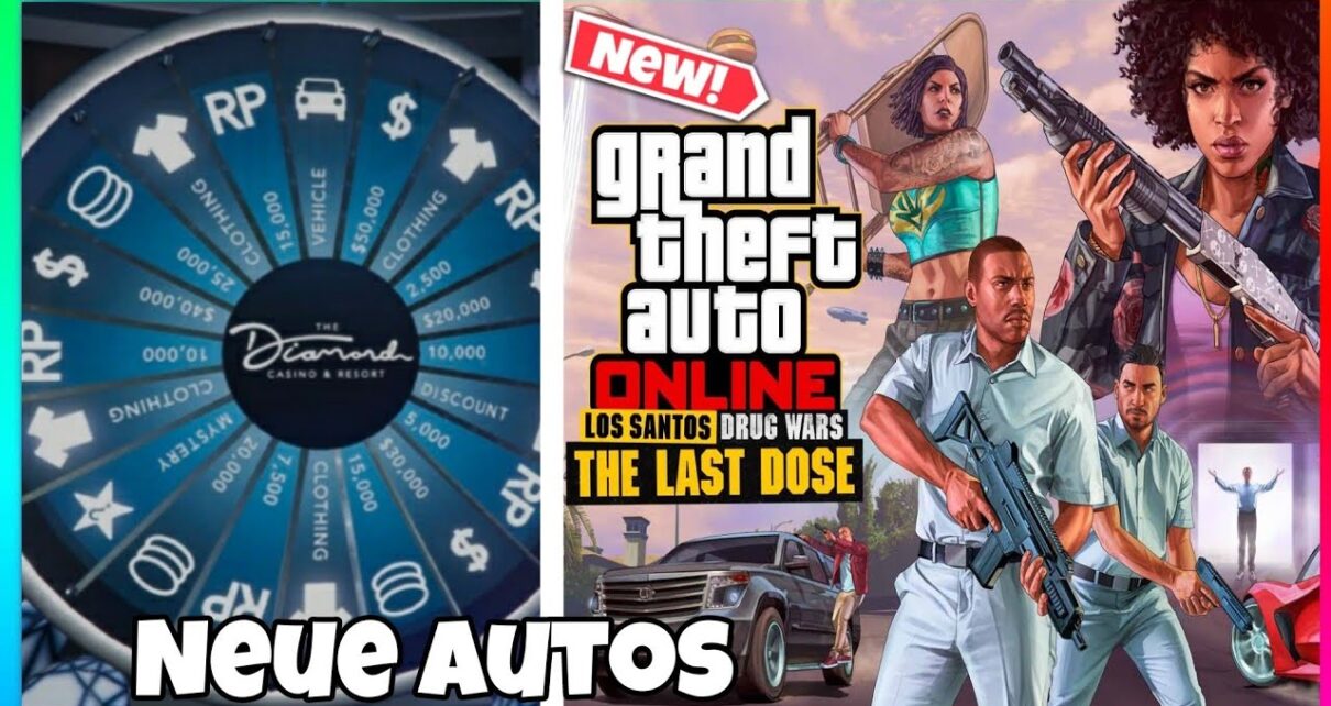 ?Neues DLC UPDATE und neue Eventwoche in GTA 5 ONLINE❗️Neues Casino Auto! Drug Wars DLC Teil 2