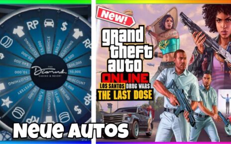 ?Neues DLC UPDATE und neue Eventwoche in GTA 5 ONLINE❗️Neues Casino Auto! Drug Wars DLC Teil 2