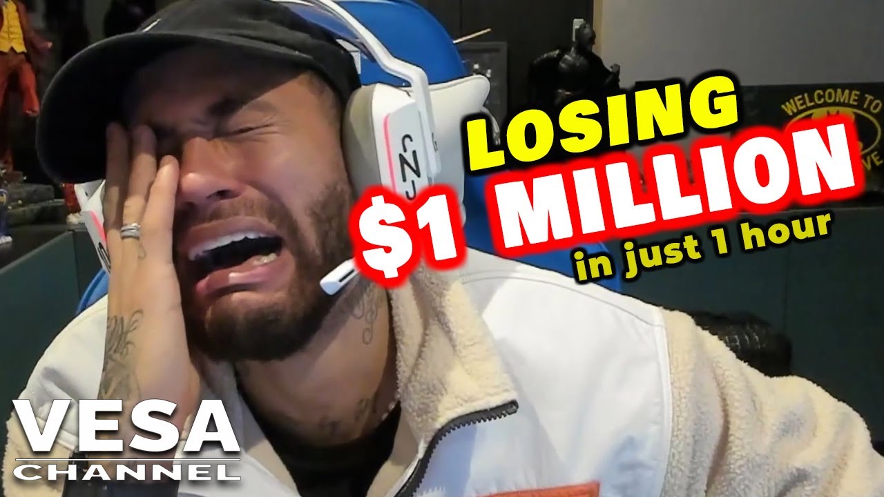 Neymar loses $1 million in just 1 hour playing online casino