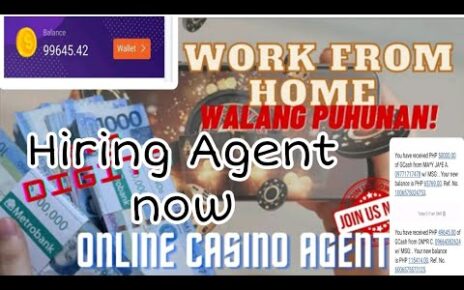 ONLINE CASINO AGENT HIRING at nowadays / With 40% Weekly Commission