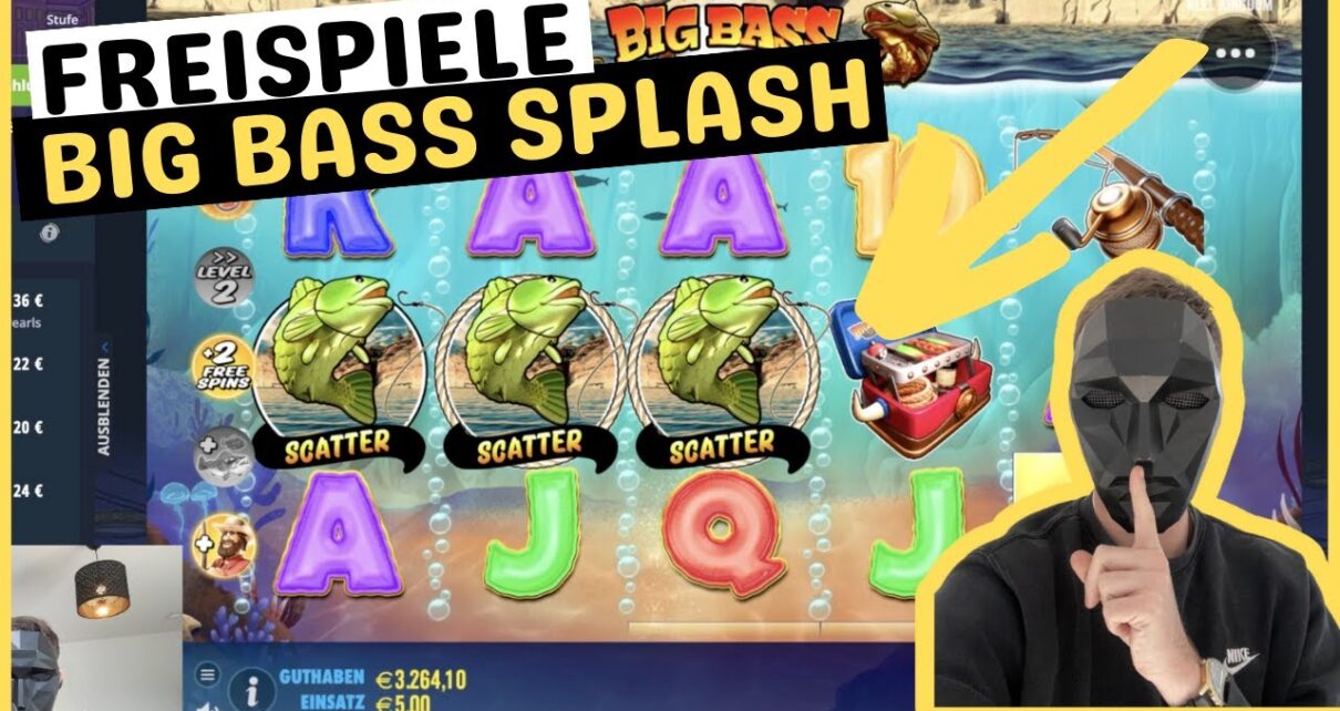 Online Casino Deutsch | Big Bass Splash Freispiele auf 5er schöne Runde ?