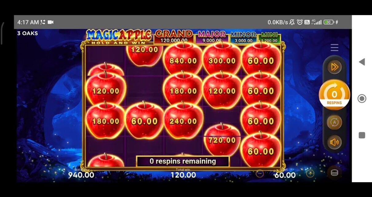 Online casino jackpot win magic apple