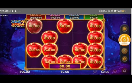 Online casino jackpot winning magic apple