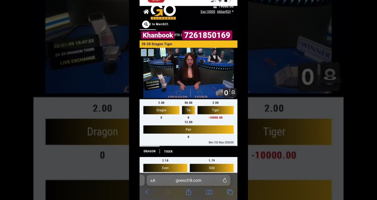 Online dragon tiger tricks online casino prediction ID #dragon #tiger