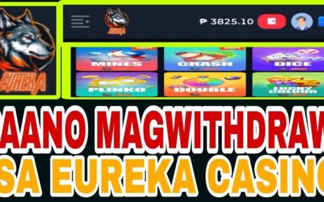 PAANO BA MAGWITHDRAW SA EUREKA ONLINE CASINO | FULL TUTORIAL HOW TO WITHDRAW SA EUREKA