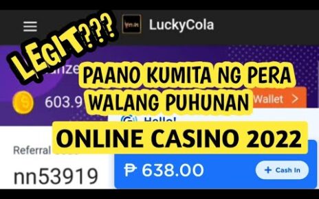 PAANO KUMITA SA ONLINE CASINO | LUCKY COLA WALANG PUHUNAN #shorts #onlinecasino