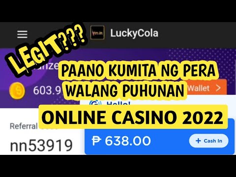 PAANO KUMITA SA ONLINE CASINO | LUCKY COLA WALANG PUHUNAN #shorts #onlinecasino