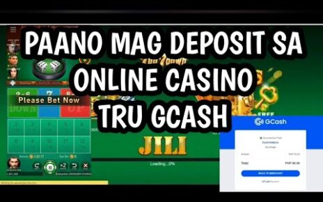 PAANO MAG DEPOSIT SA ONLINE CASINO TRU GCASH #shorts  #onlinecasino