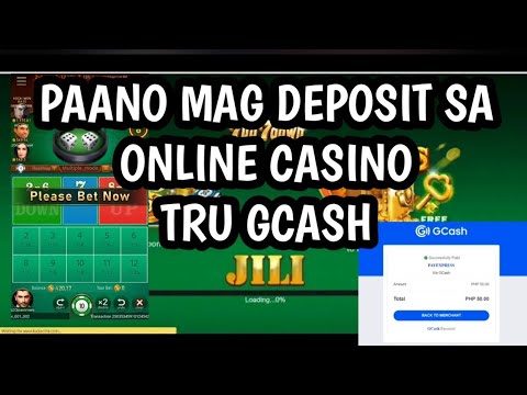 PAANO MAG DEPOSIT SA ONLINE CASINO TRU GCASH #shorts  #onlinecasino