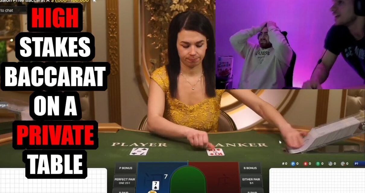 PRIVATE Table Baccarat !! High Stakes !!