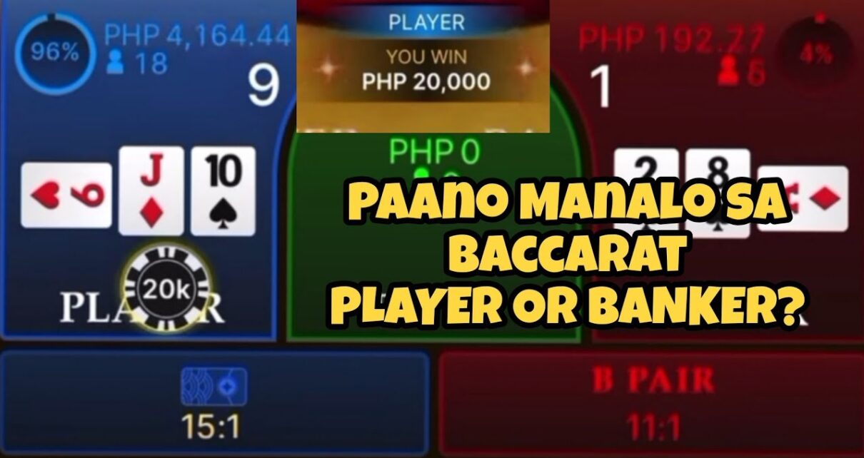 Paano Manalo sa Baccarat participant Banker Strategy Trick sa Okebet Online Casino Paano Manalo sa Baccarat participant Banker Strategy Trick sa Okebet Online Casino