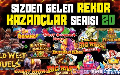 SLOT OYUNLARI | SİZDEN GELENLER 20 | TAKİPÇİLERİMİZİN MAX WİNLERİ REKOR KAZANÇLARI #casino #slot