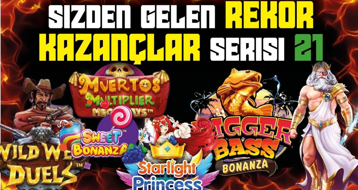 SLOT OYUNLARI SİZDEN GELENLER | REKOR KAZANÇLAR MAX WİNLER 21 #slotoyunları #casino #slot