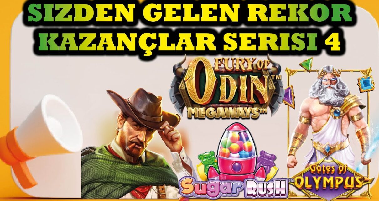 SLOT OYUNLARI SİZDEN GELENLER SERİSİ ? REKOR KAZANÇLAR ?ı