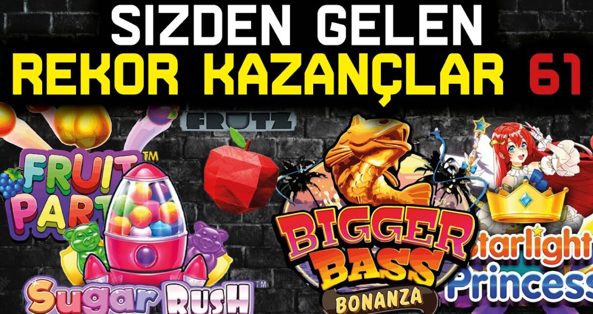 SLOT OYUNLARI ? SİZDEN GELENLER ? SLOT REKOR KAZANÇLAR 61 #slot #slotoyunları #casino