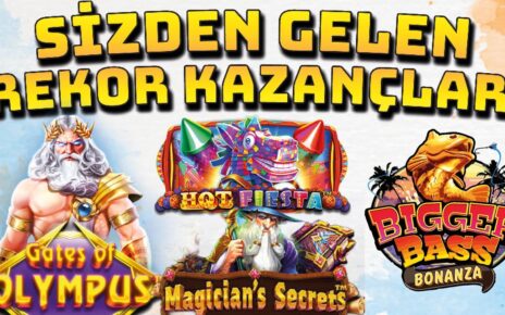 SLOT OYUNLARI ? SİZDEN GELENLER ? SLOT REKOR KAZANÇLAR SERİSİ 51 ? #slotoyunları #casino #slot