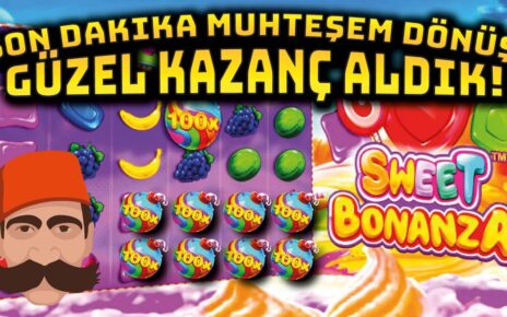 SLOT OYUNLARI ? SWEET BONANZA ? MERDİVEN TAKTİĞİ 100X VURGUN DENEDİK #slot #casino #slotoyunları