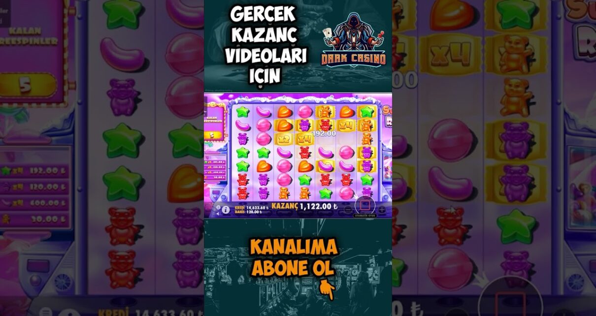 SUGAR RUSH ? BU OYUN ÖDEMEK İSTEDİMİ DELİ ÖDÜYOR! ? #slotoyunları #sugarrush  #slot #casino