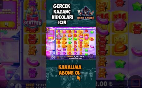 SUGAR RUSH ? GÜZEL KOMBOLAR GÜZEL ÖDEME ? #slotoyunları #sugarrush  #slot #casino