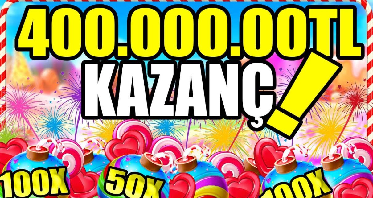 Sadece 6.000₺ ile 400.000₺ Kazanç Sweet Bonanza #sweetbonanza