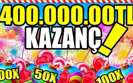 Sadece 6.000₺ ile 400.000₺ Kazanç Sweet Bonanza #sweetbonanza