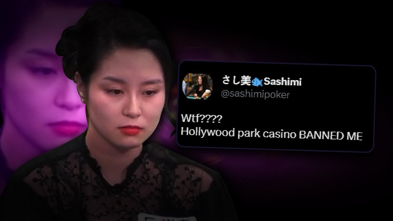 Sashimi Permanently BANNED From Hollywood Park Casino