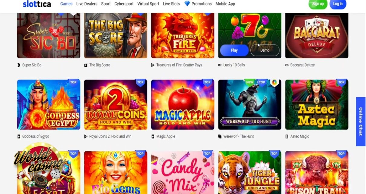 Slottica casino – review of online casino Bonus + Promo CODE