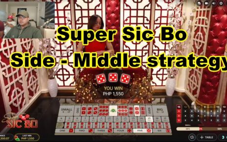 Super Sic Bo – Side/Middle strategy! #supersicbo #sicbo #gcashgiveways #onlinecasino #crazytime