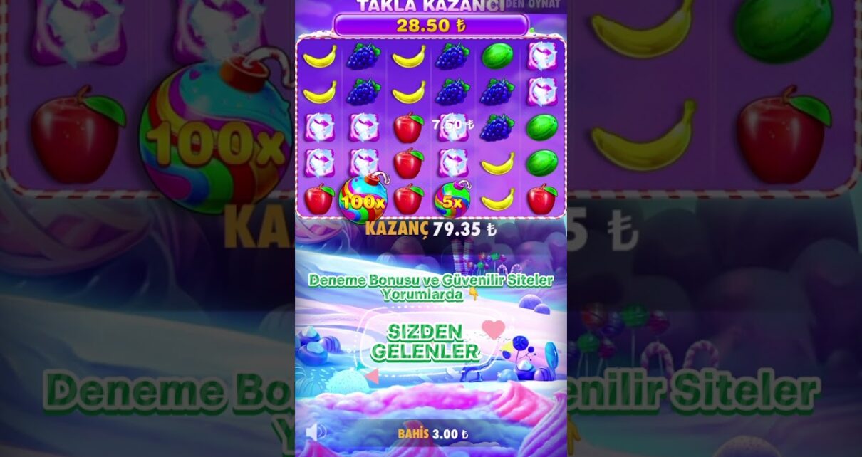 Tarihe Geçecek Bu Komboyu İzlemelisiniz – Sweet Bonanza Rekor Kazanç –