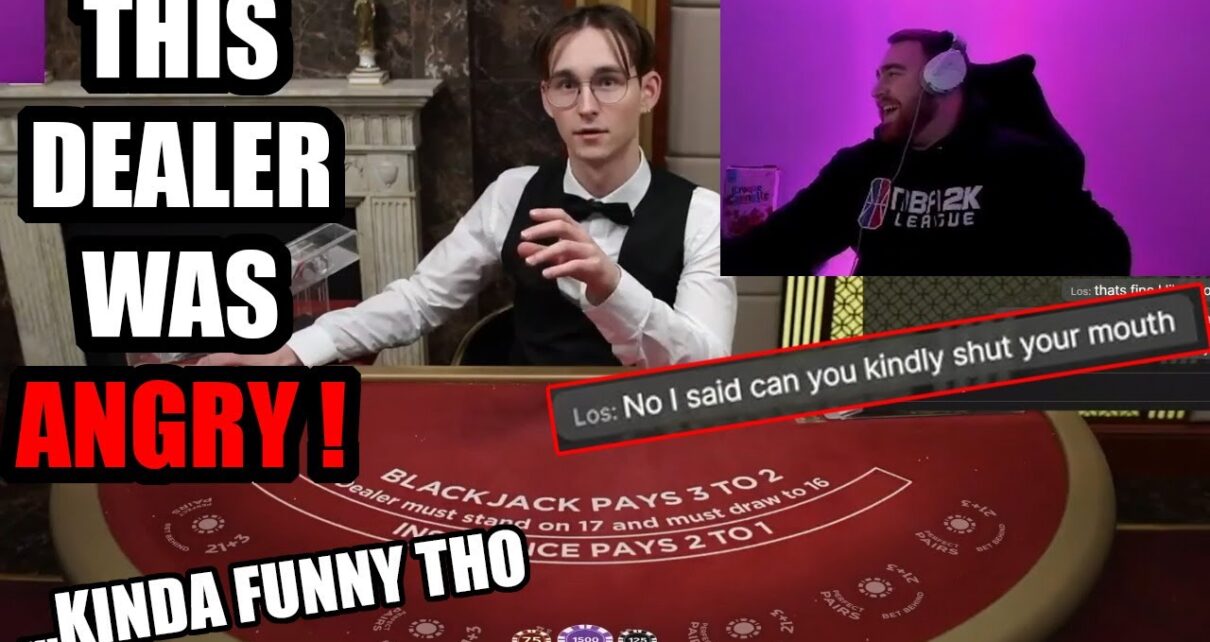 The Dealer Got SOOO Triggered !! ..Kinda Funny