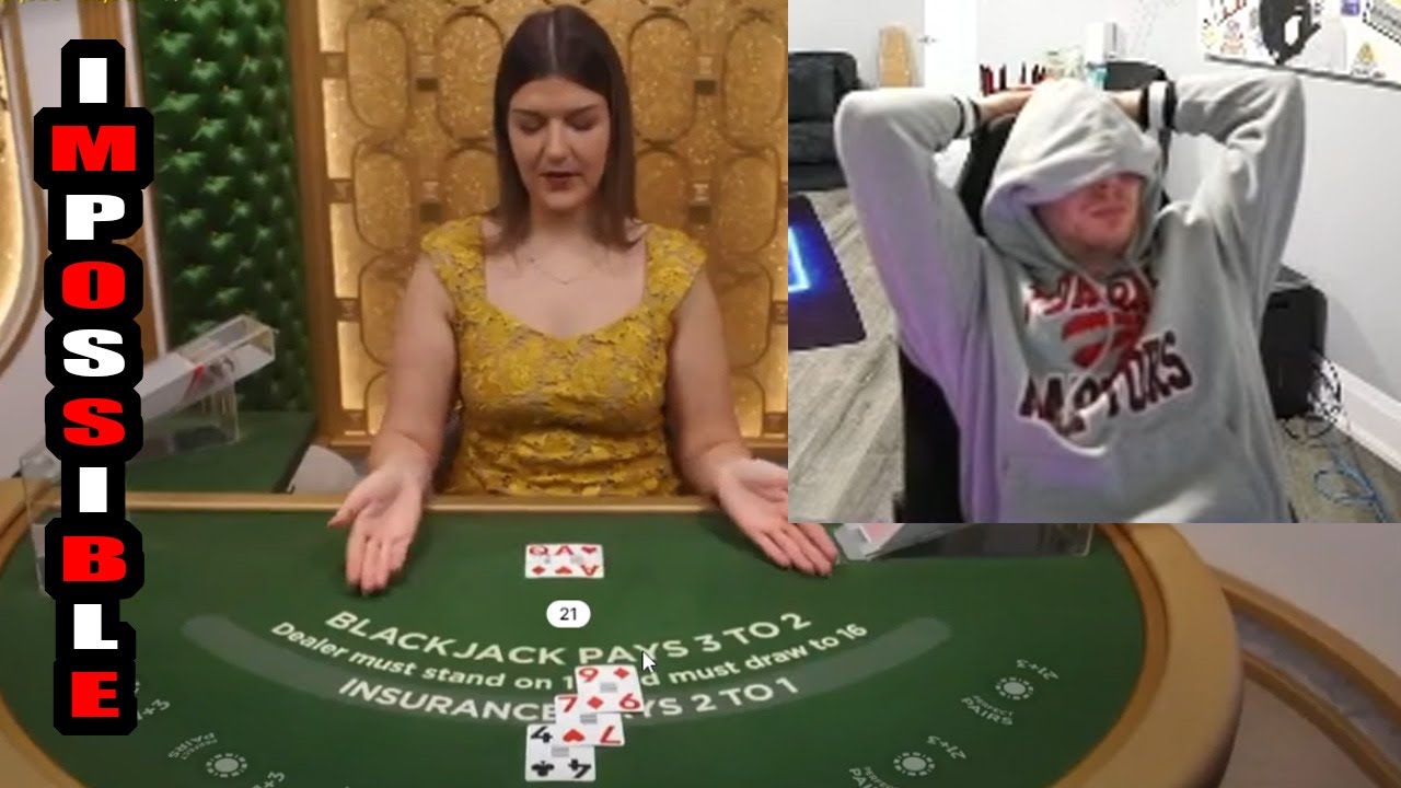 The Most IMPOSSIBLE BlackJack Session Ever !!