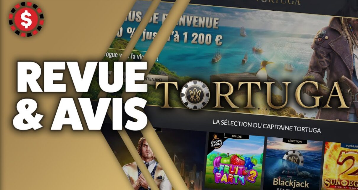 Tortuga Casino ?‍☠️ Revue et Avis casino en ligne ? (+350 free spins bonus exclusif)