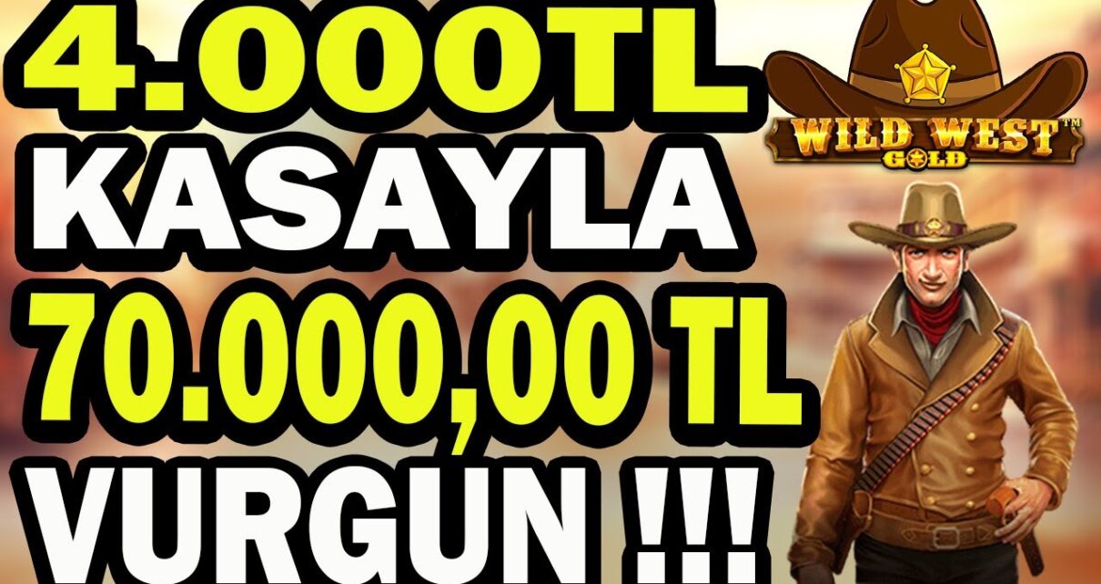 Wild West Gold | Taktik Yaptık Küçük Kasa, Büyük Kazanç Getirdi !! #slot   #slotvideoları #casino