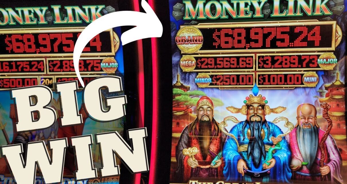 Winning BIG MONEY On Slot Machine At Casino