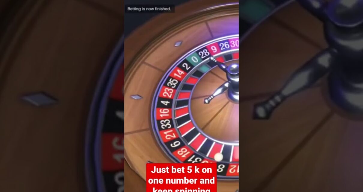 cách thắng lớn trong sòng bạc trực tuyến roulette GTA v trên 215000 0f đặt cược 5k