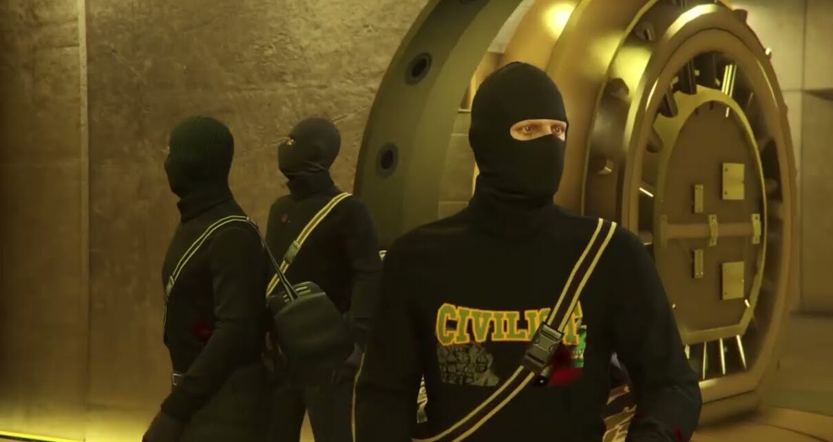 the moron-a-thon continues :/ – Grand Theft Auto 5 Online (Casino Heist)