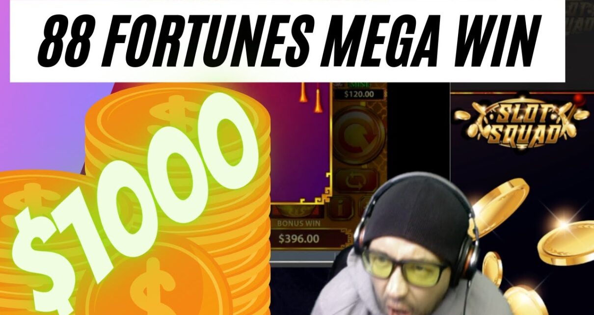 00 TRIPLE WIN ON 88 FORTUNES AT MGM ONLINE CASINO!