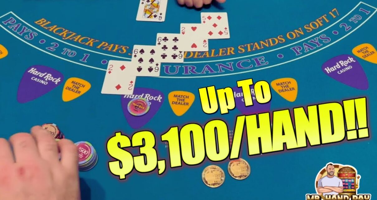 ,000 BLACKJACK BUY-IN! Up To ,100/ HAND ! I WENT ALL IN!