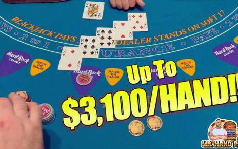 ,000 BLACKJACK BUY-IN! Up To ,100/ HAND ! I WENT ALL IN!