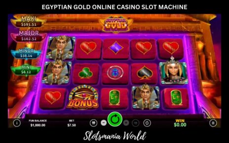 [EGYPTIAN GOLD ONLINE CASINO SLOT MACHINE] BIG WIN $101.58! Plus Multiple Wins and Bonus Rounds! ???