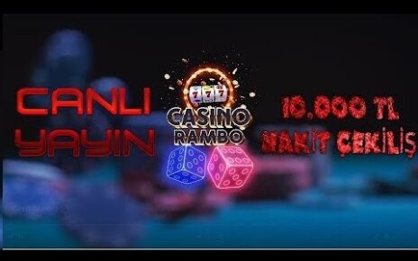 Casino Şakir – Slot Rambo ☘️ 2.000.000 TL BONUS HUNT !☘️ Canlı Yayını #slot #slotoyunları #casino